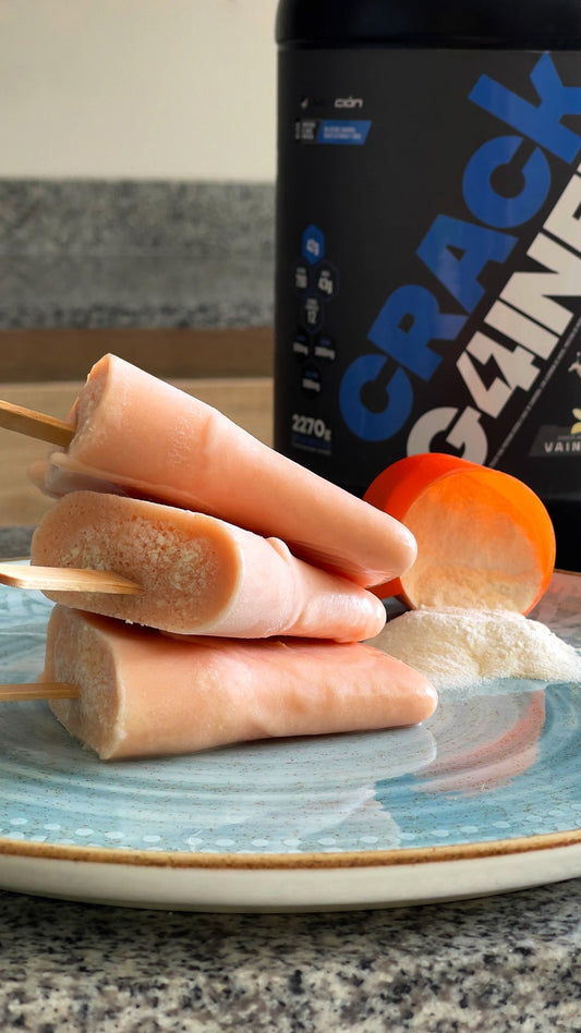 Paletas con proteína Crack Gainer - Vainilla
