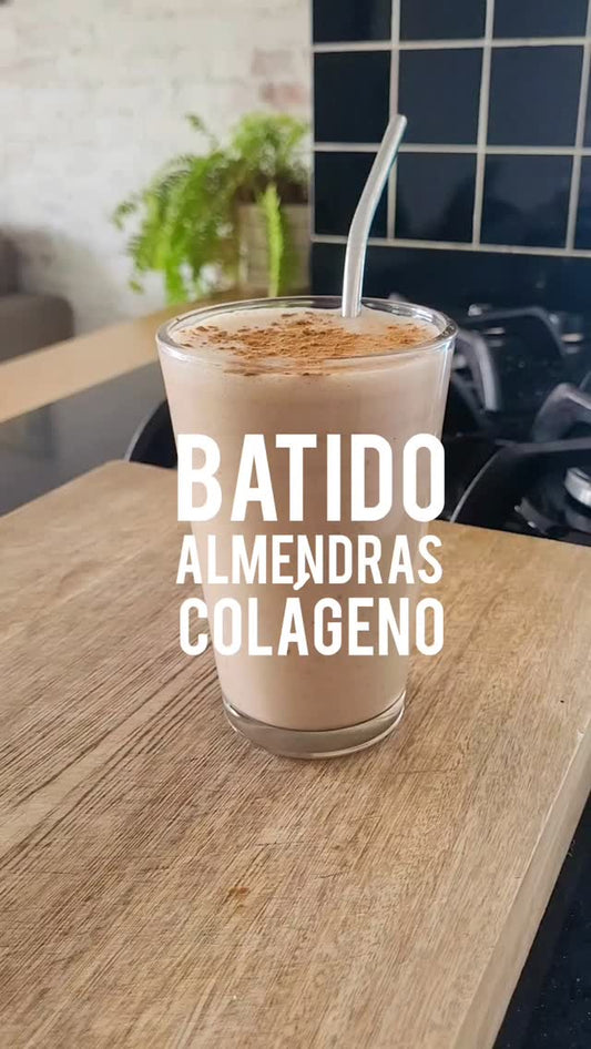 Batido de almendras y colágeno