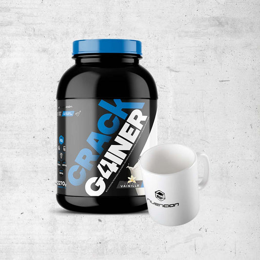 Proteína Crack Gainer + Vaso Nvencion