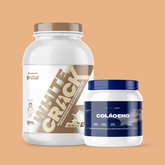 Proteína White Crack 3lb+ Colágeno Marino Nvencion