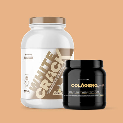 Proteína White Crack 3lb + Colágeno Bovino Nvencion